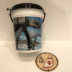 Star Wars Disney Parks Popcorn Bucket WITH Galaxy’s Edge Coaster